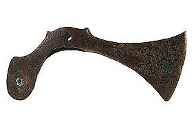 Very Unusual Ancient Bronze Axe Elamite