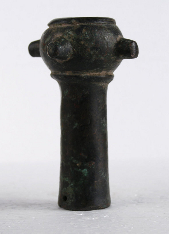 Ancient Bronze Spiked Mace Head