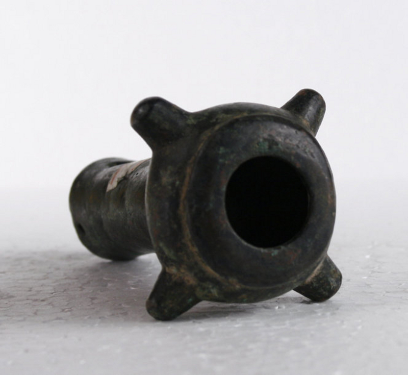 Ancient Bronze Spiked Mace Head