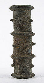 Decorated Bronze Mace Head from Ancient Persia
