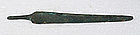 Very Early Middle Eastern Bronze Dagger