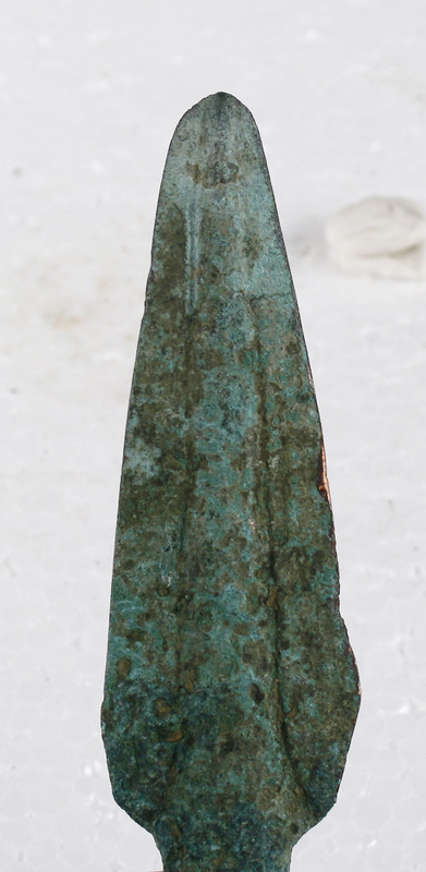 Interesting Ancient Bronze Spear Head