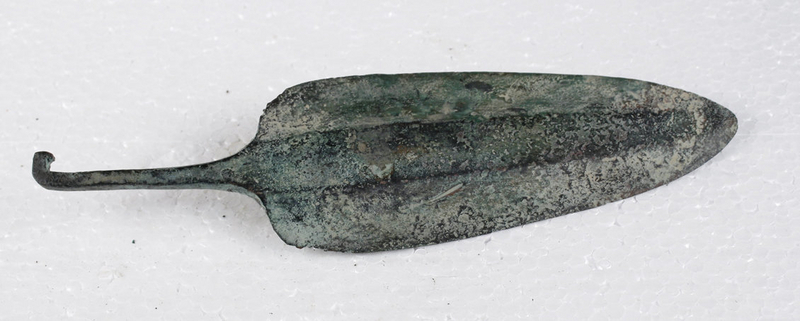 Very Large Heavy Luristan Bronze Dagger