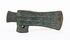 Shang Period Socketed Bronze Axe