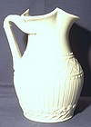 Irish Belleek Pitcher; Second Black Mark