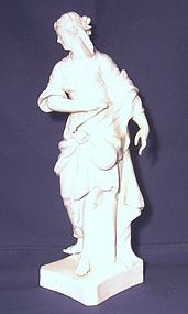 KPM/Meissen Style Figure of Blindfolded Justice