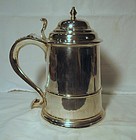 American Silver Tankard; James Woolley