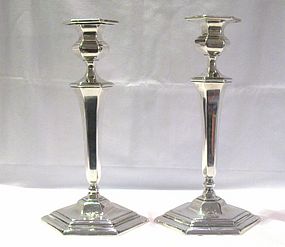 William Durgin Sterling Silver Candlesticks