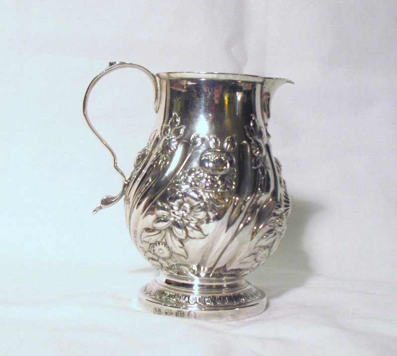 Georgian Silver Creamer; 1792