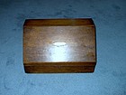 Victorian Oak Slant Front Stationary or File Box