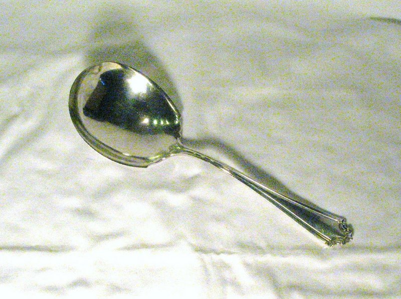 Reed &amp; Barton Jacobean Sterling Berry or Serving Spoon