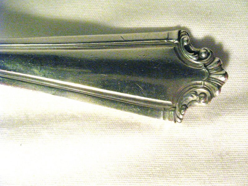 Reed &amp; Barton Jacobean Sterling Berry or Serving Spoon