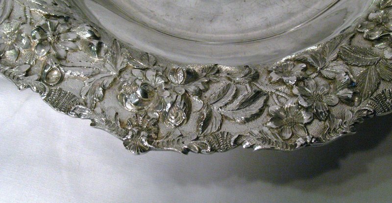 S. Kirk &amp; Son Sterling Silver Repousse Fruit Bowl
