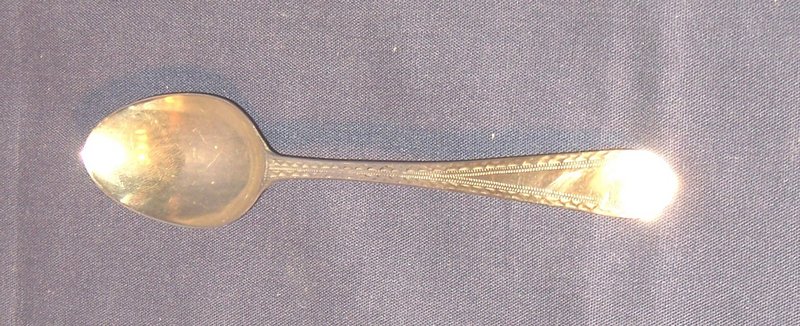 Matched Set of Six Georgian Silver Coffee Spoons; 1792