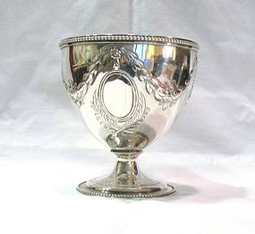 Georgian Scottish Silver Sugar Bowl