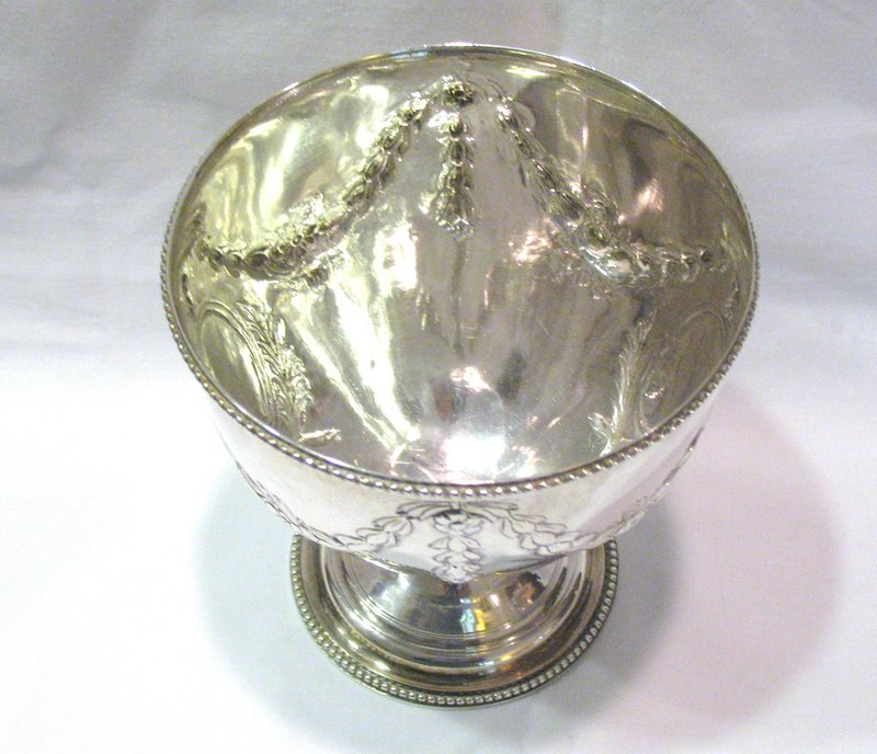 Georgian Scottish Silver Sugar Bowl