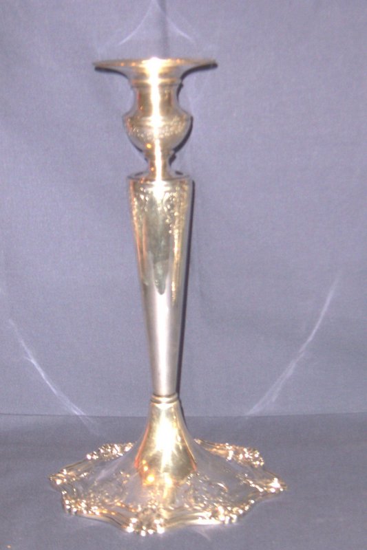 Large American Sterling Candlesticks; Dominick and Haff