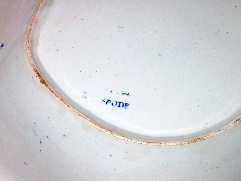 Pair of Spode Georgian  Shaped Dishes