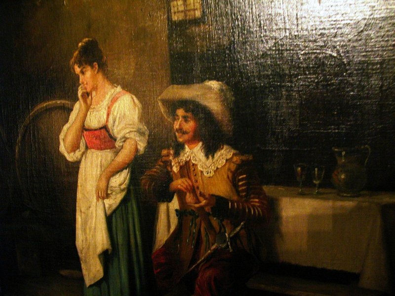 Pasquale Ruggiero Cavalier in Tavern