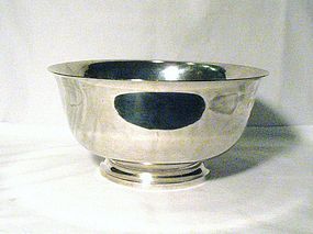 Crichton Brothers Sterling Revere Bowl