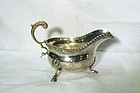 Georgian Silver Sauce Boat;  For J E Caldwell & Co