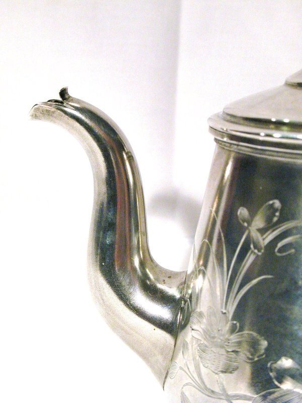 Rare Imperial Russian Small Silver Teapot