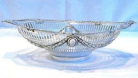 Victorian Silver Bread Basket