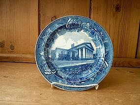 Wedgwood Blue and White Historical Plate