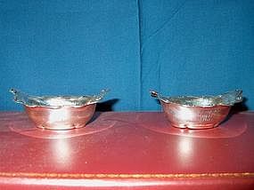 Sterling Silver Nut Dishes