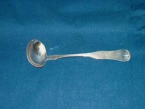 Coin Silver Sauce Ladle