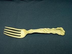 Gorham "Buttercup" Sterling Baby Fork
