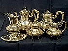 Continental Sterling Silver Tea and Coffee Set
