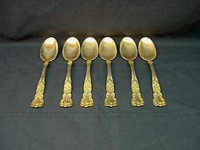 Gorham Sterling Spoons; "Buttercup" Pattern