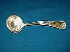 Gorham Silver Sauce Ladle; "Kings I"