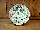 Chintz plate; Royal Coronaware, "Rosetta"