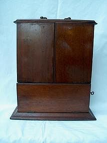 Victorian Walnut Key Box
