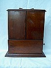 Victorian Walnut Key Box