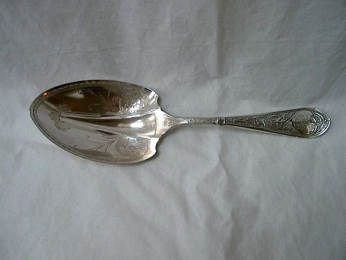 Gorham Sterling Silver Serving Spoon "Raphael" pattern