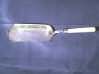 English Silver Crumber or Silent Butler