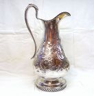 Coin Silver Pitcher or Ewer by Henry Stanwood of Boston