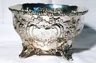 Early American Coin Silver Bowl William Gale & Son