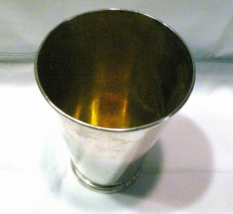 Ball, Black Coin Silver Beaker; made by Eoff &amp; Shepard