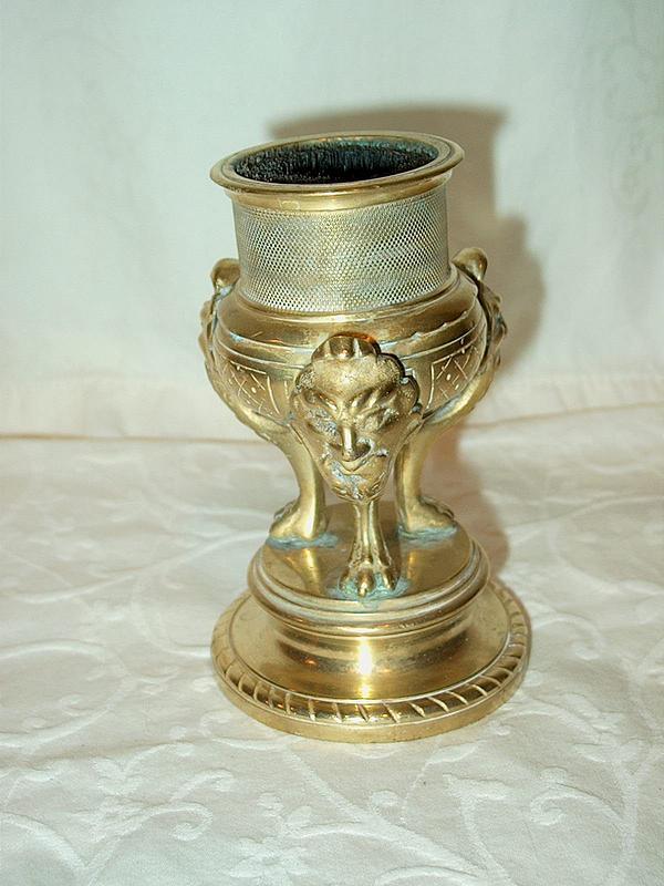 Victorian Assembled Brass Deskset