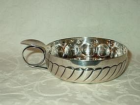 Sterling Silver Wine Taster or Sommelier Bowl