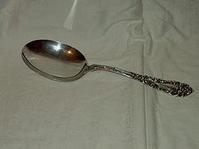 Sterling Silver Serving or Berry Spoon by Amston