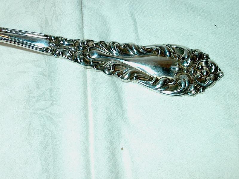 Sterling Silver Serving or Berry Spoon by Amston