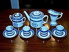 Spode Blue "Heritage" Tea Set