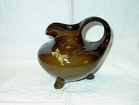 Weller Glazed Pottery Ewer; Louwelsa