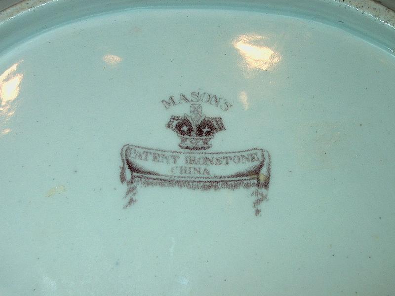Mason's Ironstone Oval Platter