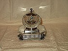 Pairpoint Bubble Glass Inkstand